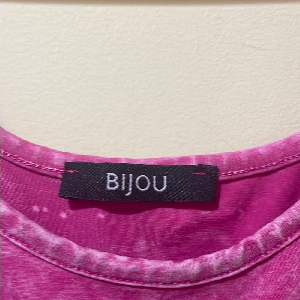 Women's Bijou Mini Skort Ribbed Romper Dress Pink - Picture 4 of 7